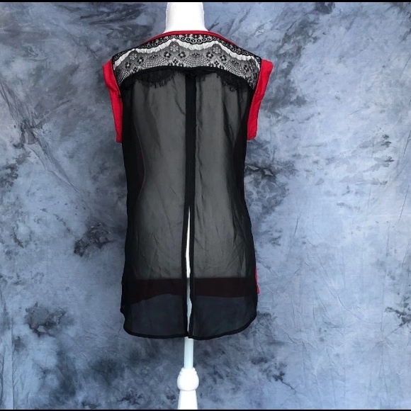 Hybrid- Black, And Red Top - Picture 3 of 4